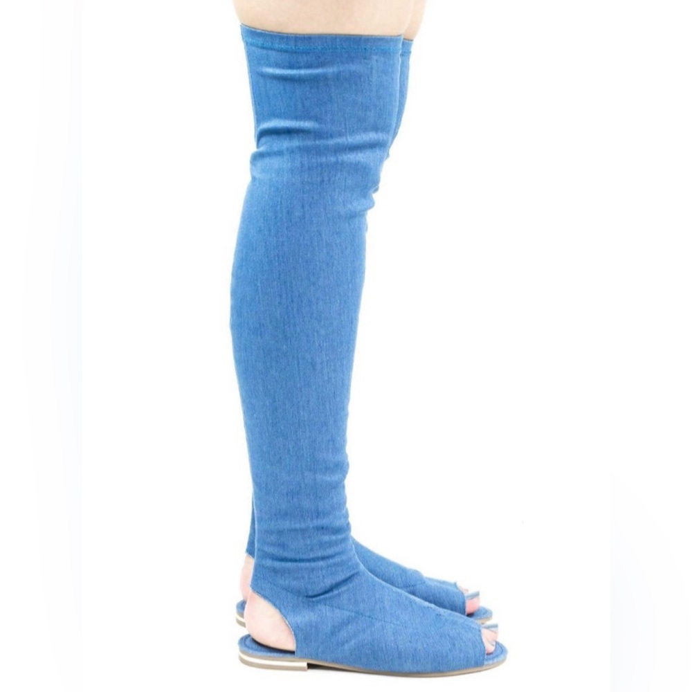 Knee High Sandal Boot- Size 10